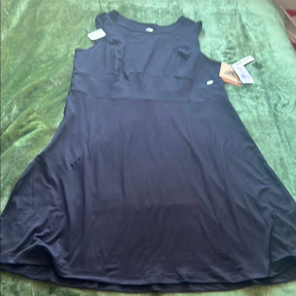 ZEROXPOSUR Sport dress Sleeveless Black A-Line Women's  Sz XL NEW!